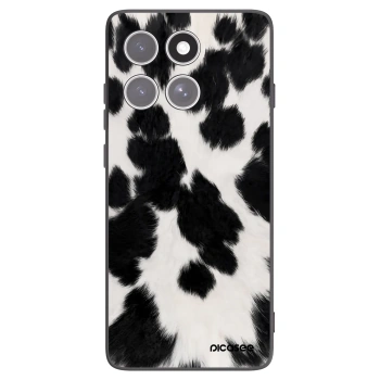 Picasee crna silikonska maskica za Motorola Edge 60 Fusion - Black Moo
