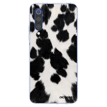 Picasee silikonska prozirna maskica za Xiaomi Mi 9 SE - Black Moo