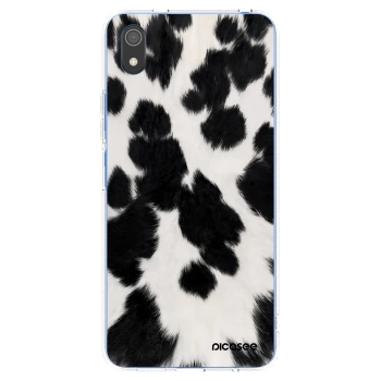 Picasee silikonska prozirna maskica za Xiaomi Redmi 7A - Black Moo