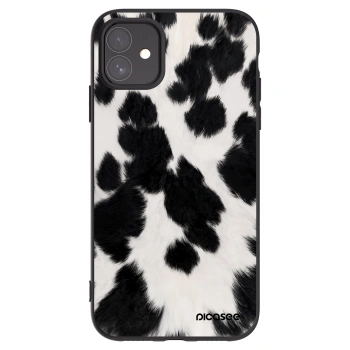 Picasee crna silikonska maskica za Apple iPhone 11 - Black Moo