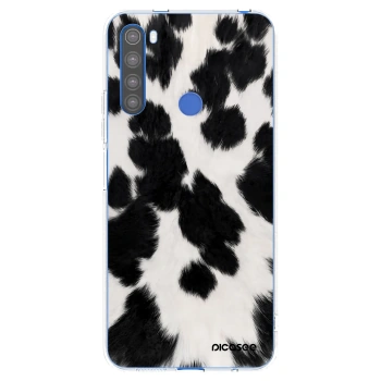 Picasee silikonska prozirna maskica za Xiaomi Redmi Note 8T - Black Moo