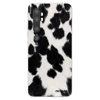 Picasee silikonska prozirna maskica za Xiaomi Mi Note 10 (Pro) - Black Moo