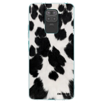 Picasee crna silikonska maskica za Xiaomi Redmi Note 9 - Black Moo