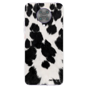 Picasee silikonska prozirna maskica za Xiaomi Poco F2 Pro - Black Moo