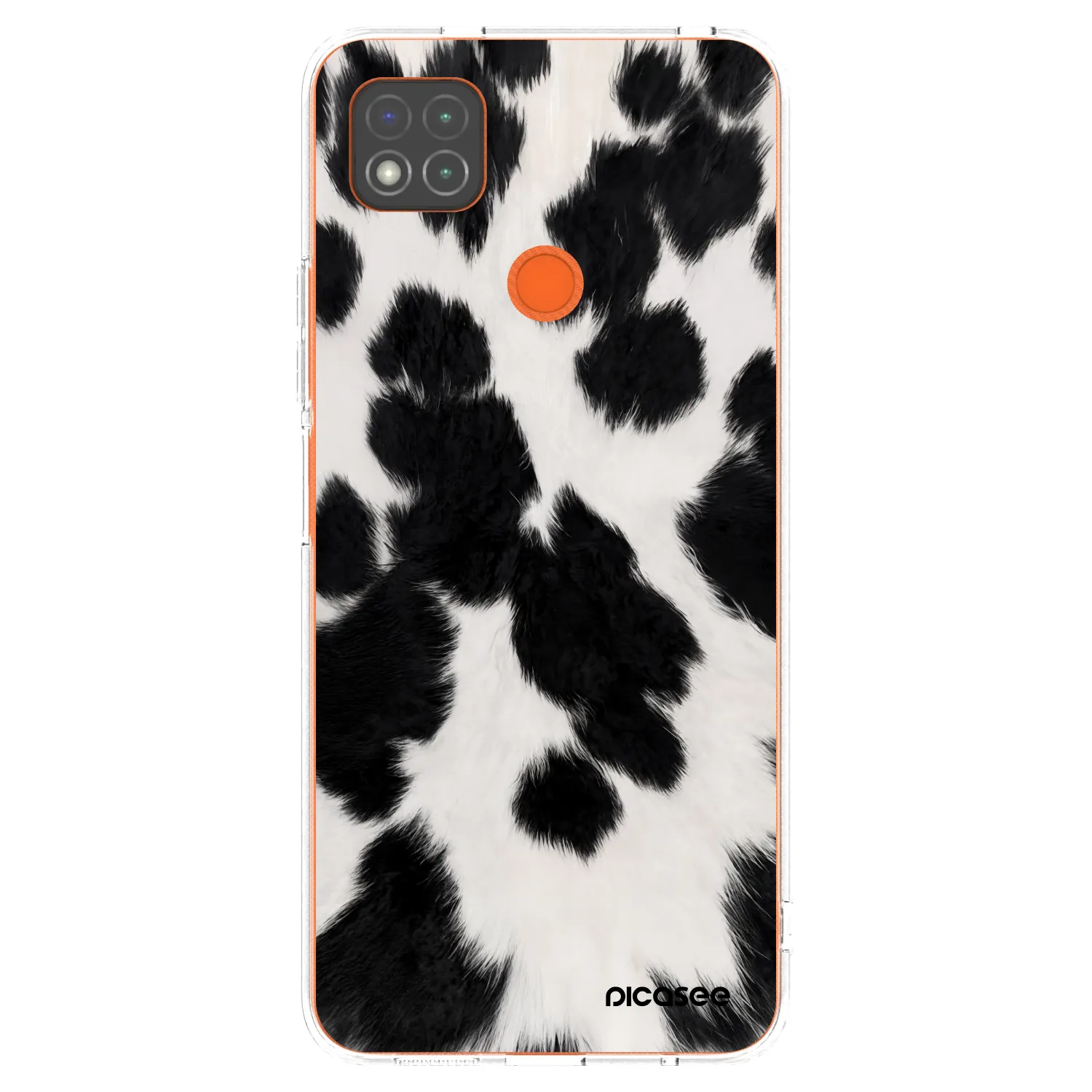 Picasee silikonska prozirna maskica za Xiaomi Redmi 9C - Black Moo