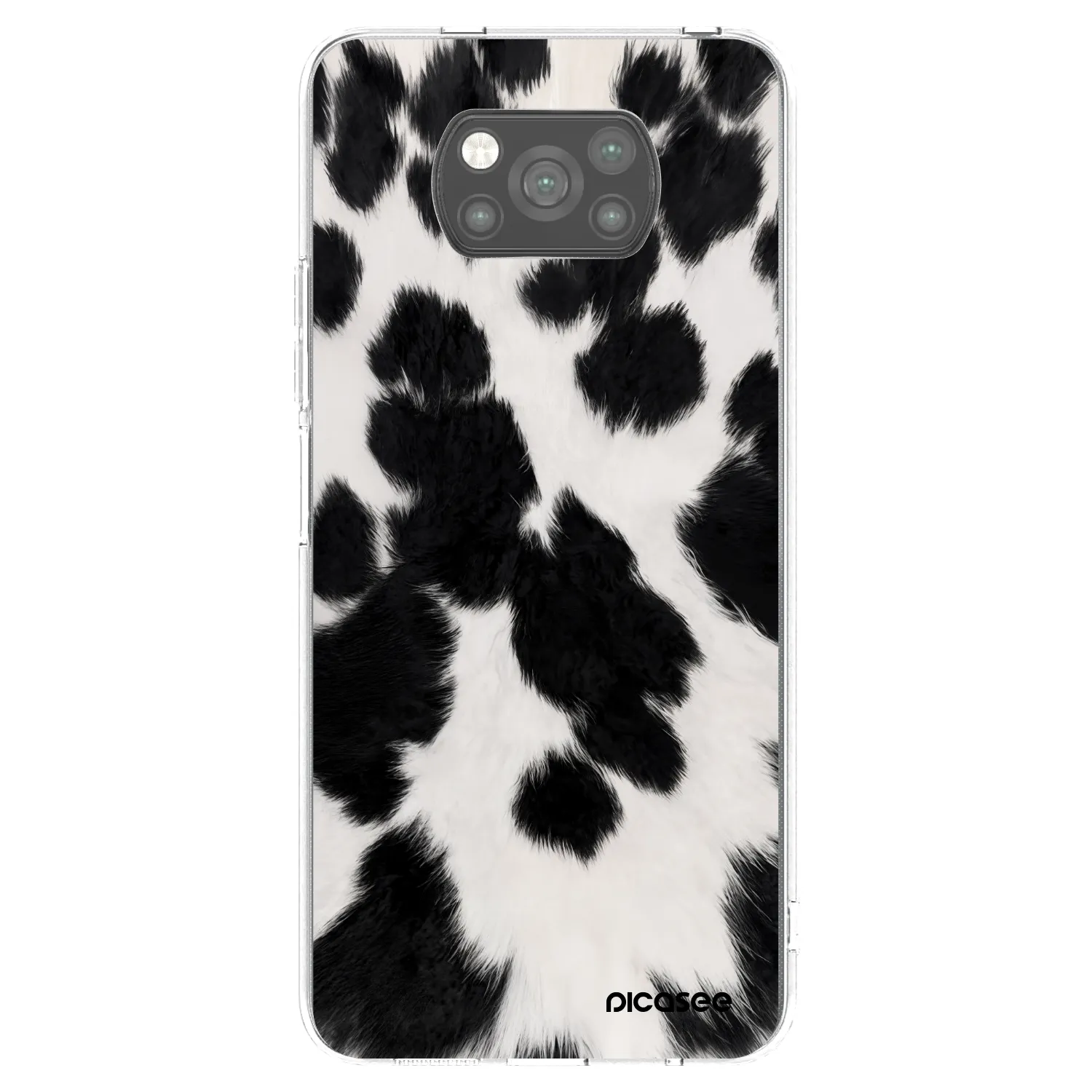 Picasee crna silikonska maskica za Xiaomi Poco X3 - Black Moo