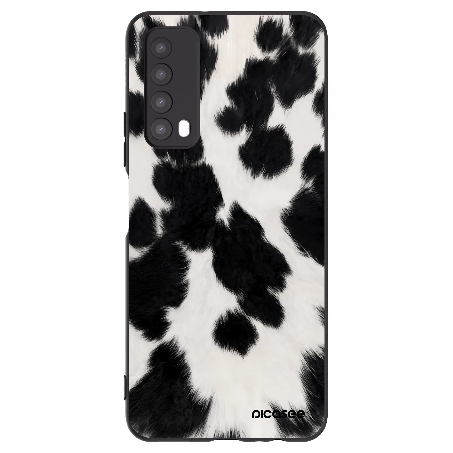Picasee crna silikonska maskica za Huawei P Smart 2021 - Black Moo