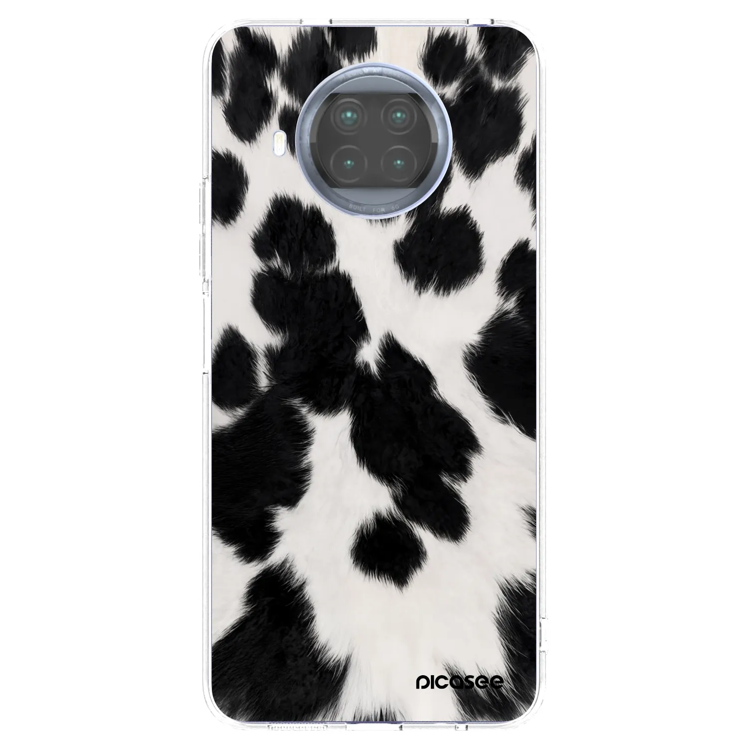 Picasee silikonska prozirna maskica za Xiaomi Mi 10T Lite - Black Moo