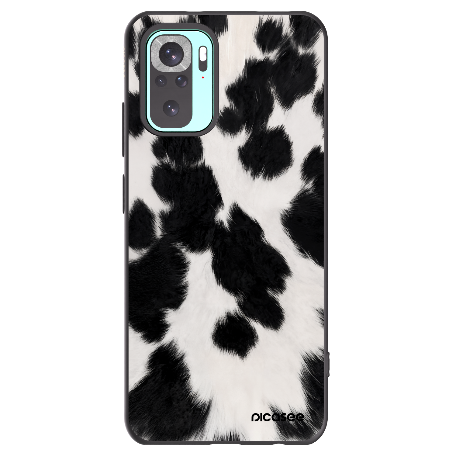 Picasee crna silikonska maskica za Xiaomi Redmi Note 10 Pro - Black Moo
