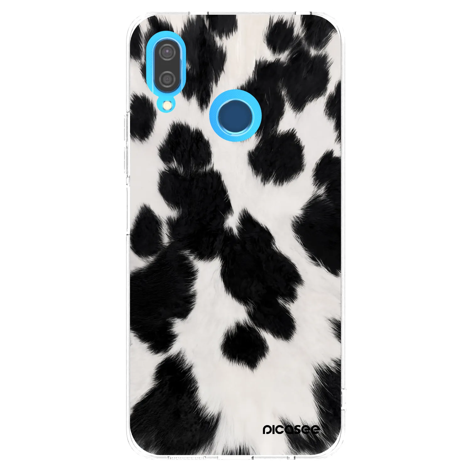 Picasee silikonska prozirna maskica za Huawei P20 Lite - Black Moo