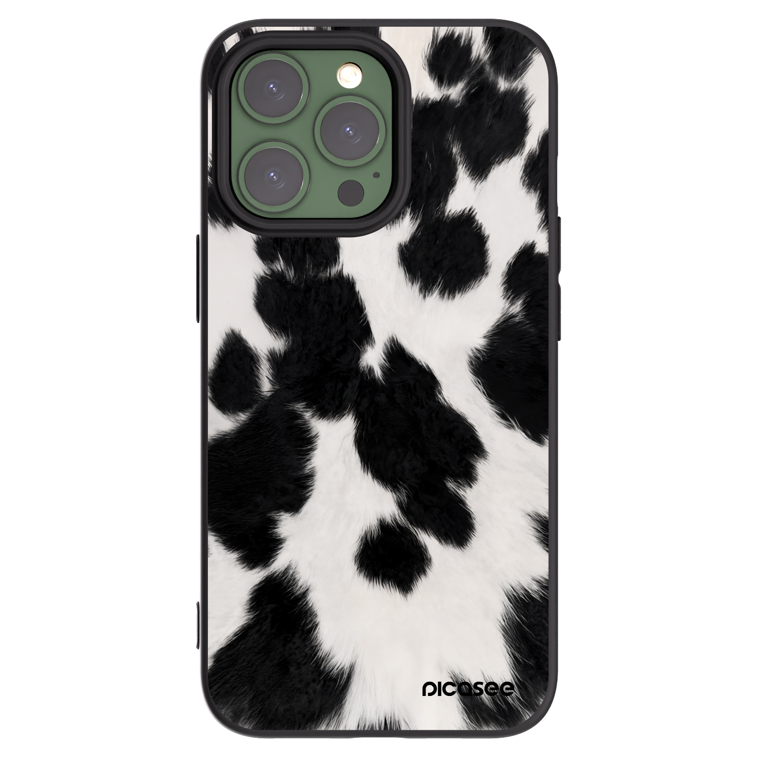 Picasee crna silikonska maskica za Apple iPhone 13 Pro - Black Moo