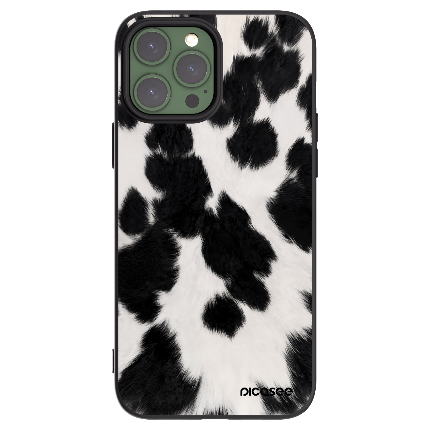 Picasee crna silikonska maskica za Apple iPhone 13 Pro Max - Black Moo
