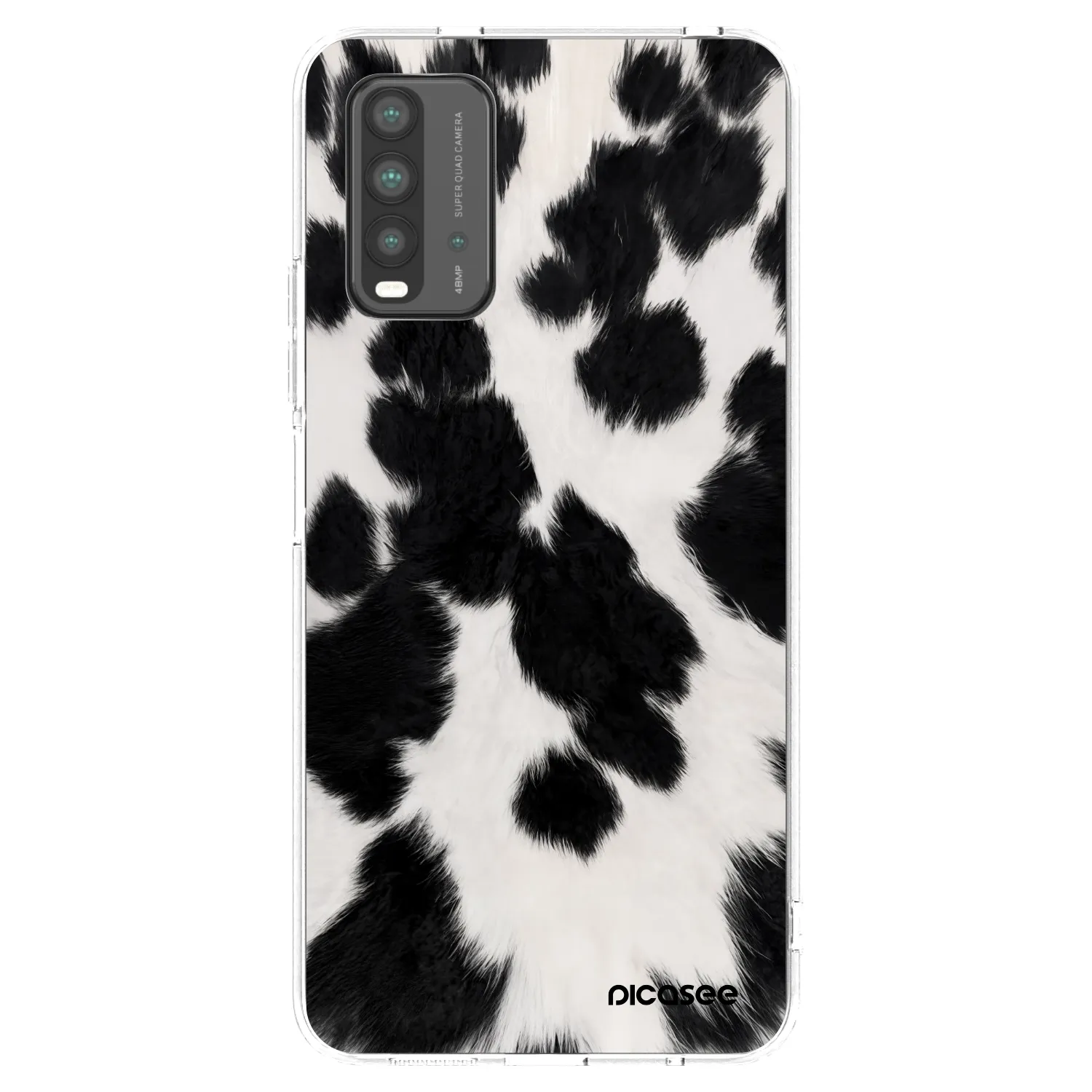 Picasee crna silikonska maskica za Xiaomi Redmi 9T - Black Moo