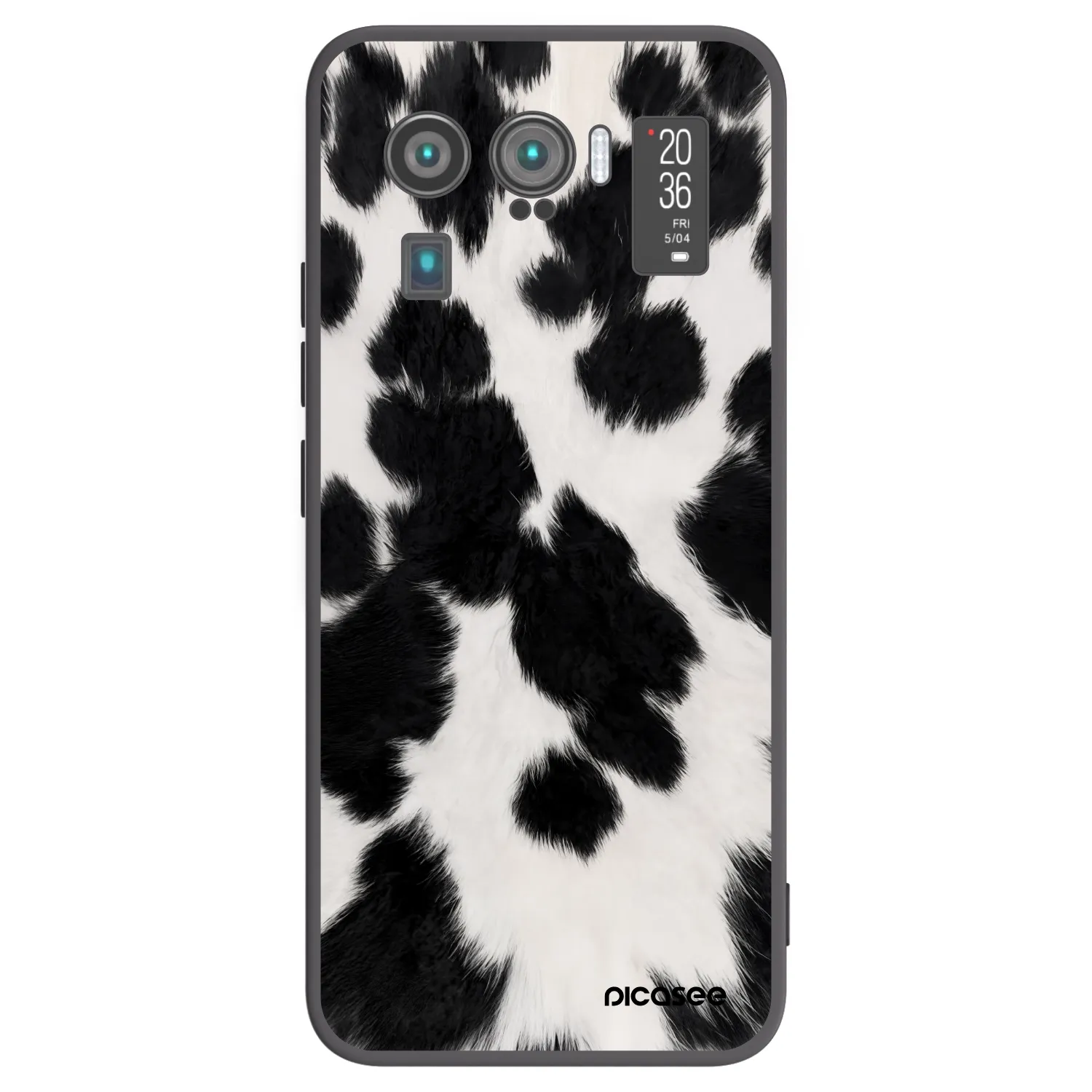 Picasee crna silikonska maskica za Xiaomi Mi 11 Ultra - Black Moo
