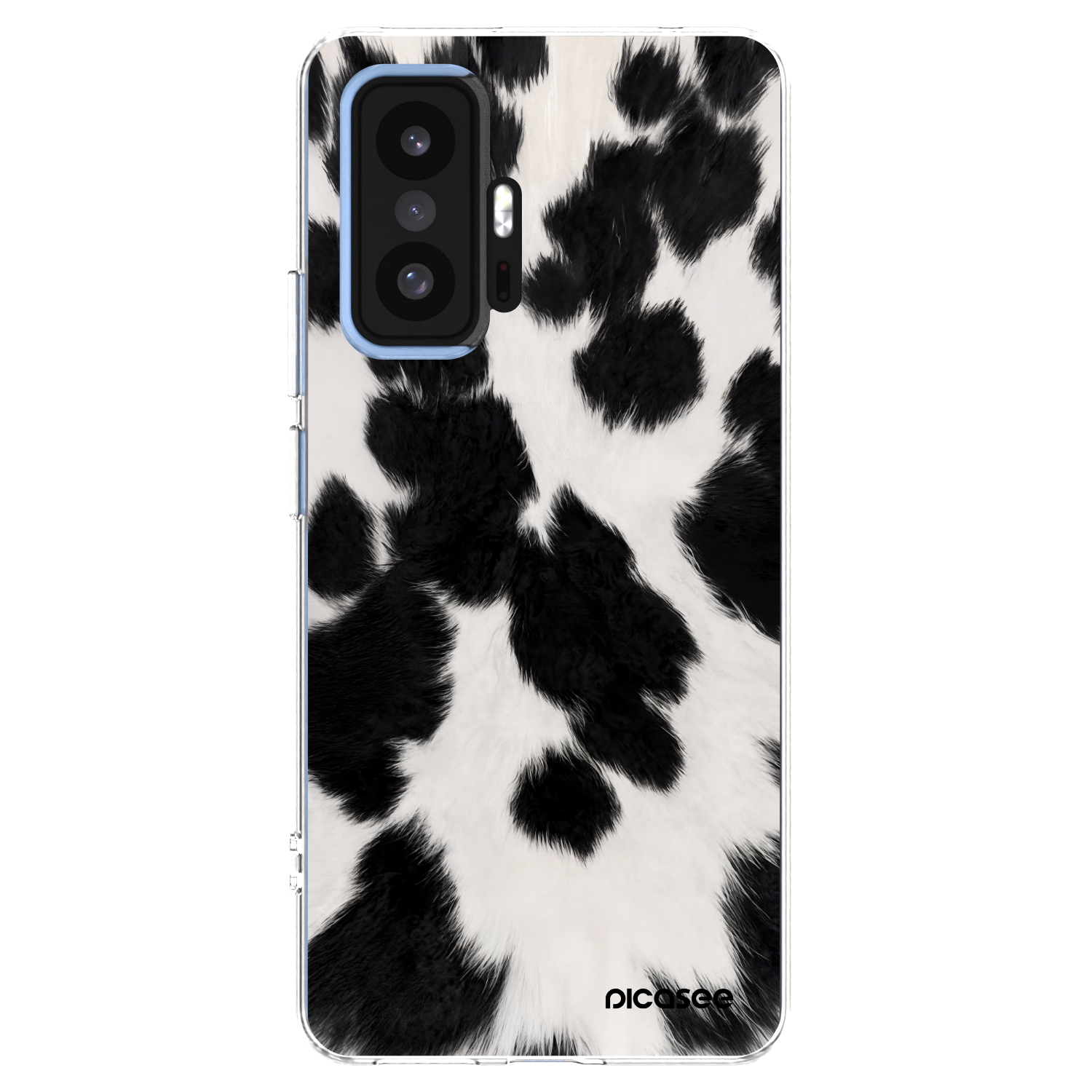 Picasee silikonska prozirna maskica za Xiaomi 11T - Black Moo