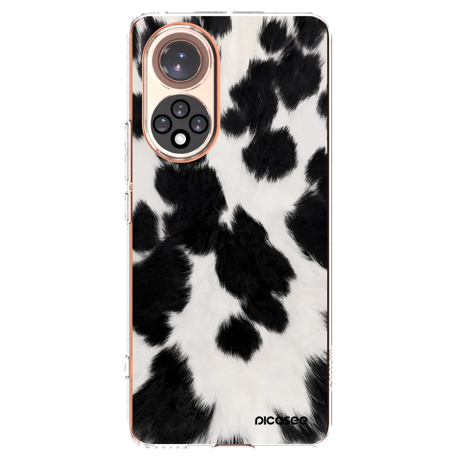 Picasee silikonska prozirna maskica za Huawei Nova 9 - Black Moo