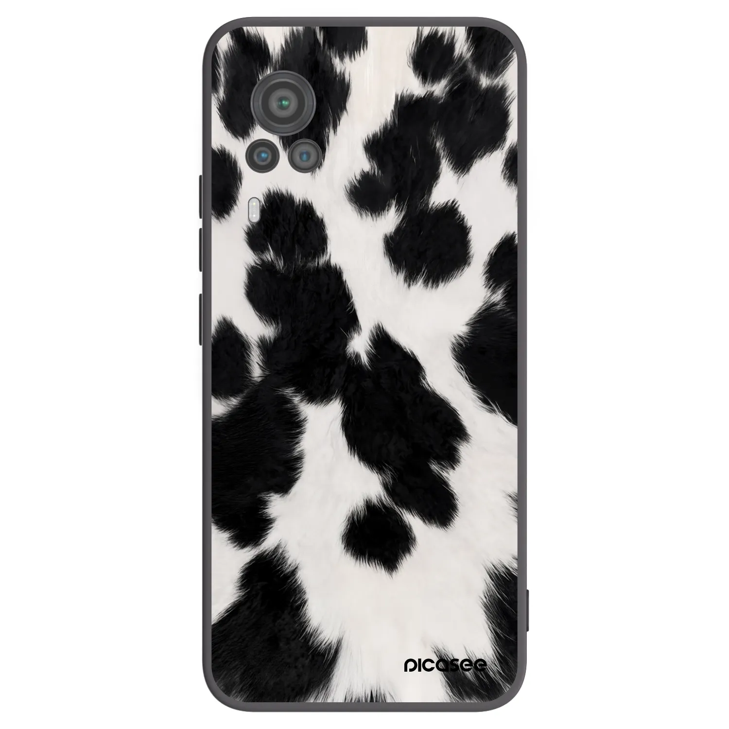 Picasee crna silikonska maskica za Vivo X60 Pro 5G - Black Moo