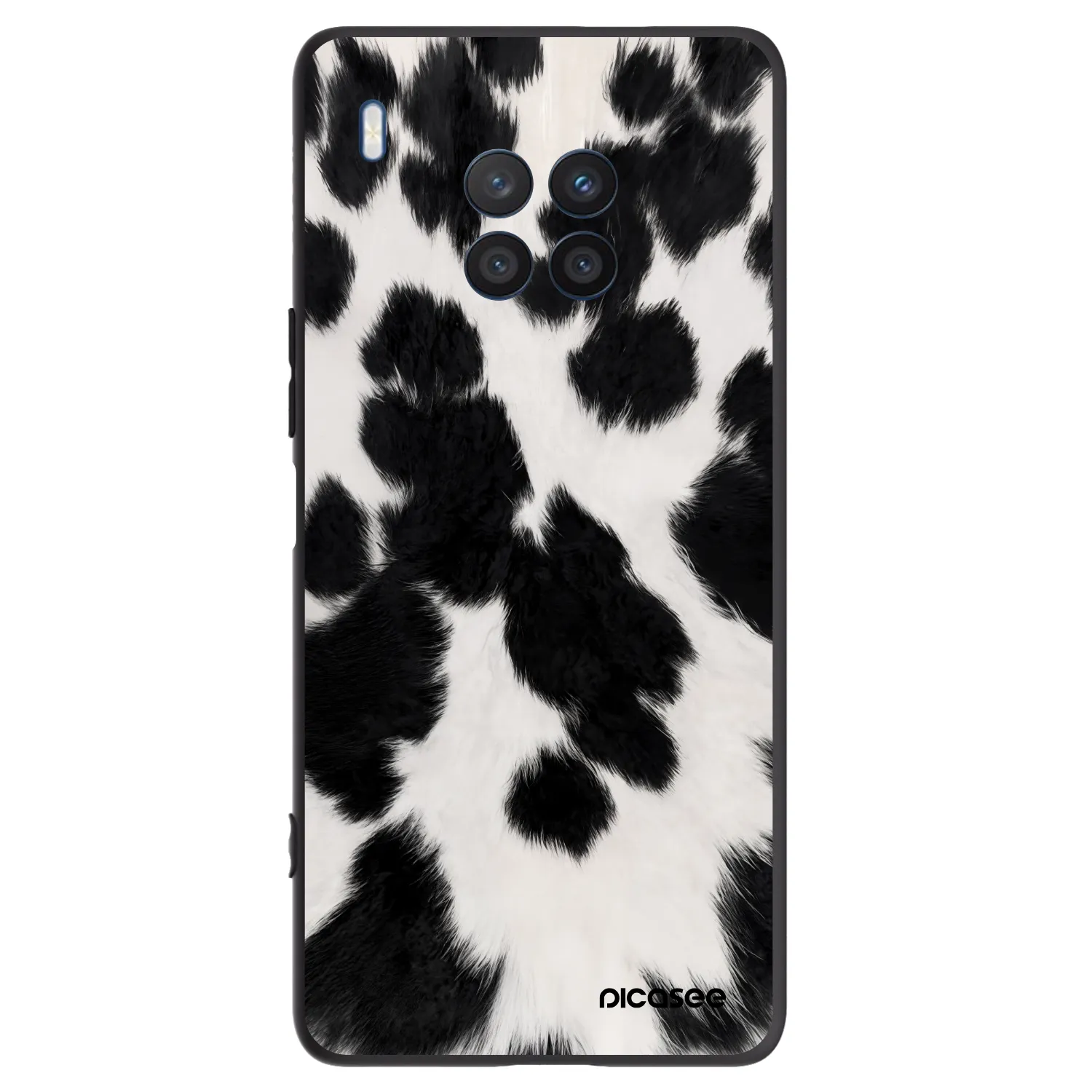 Picasee crna silikonska maskica za Honor 50 Lite - Black Moo