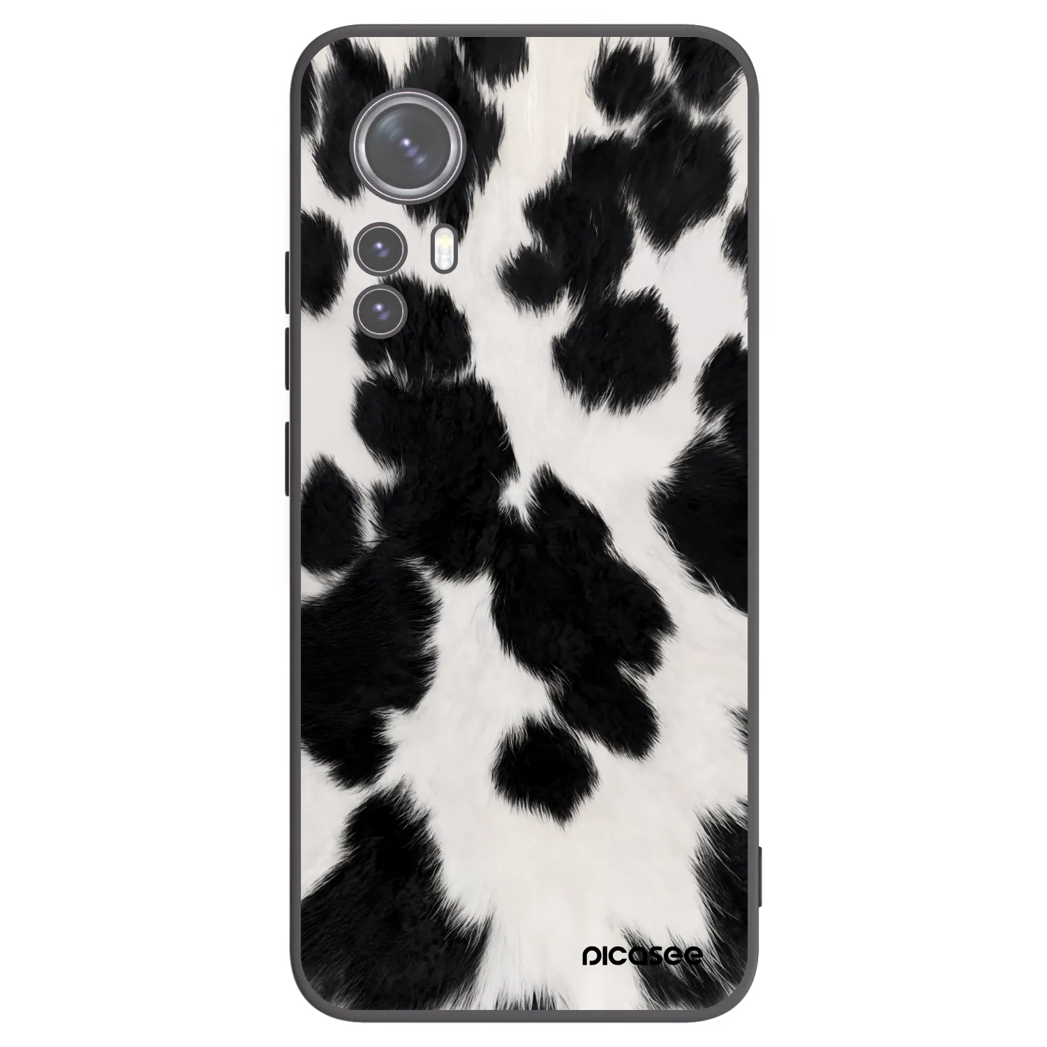 Picasee crna silikonska maskica za Xiaomi 12X - Black Moo