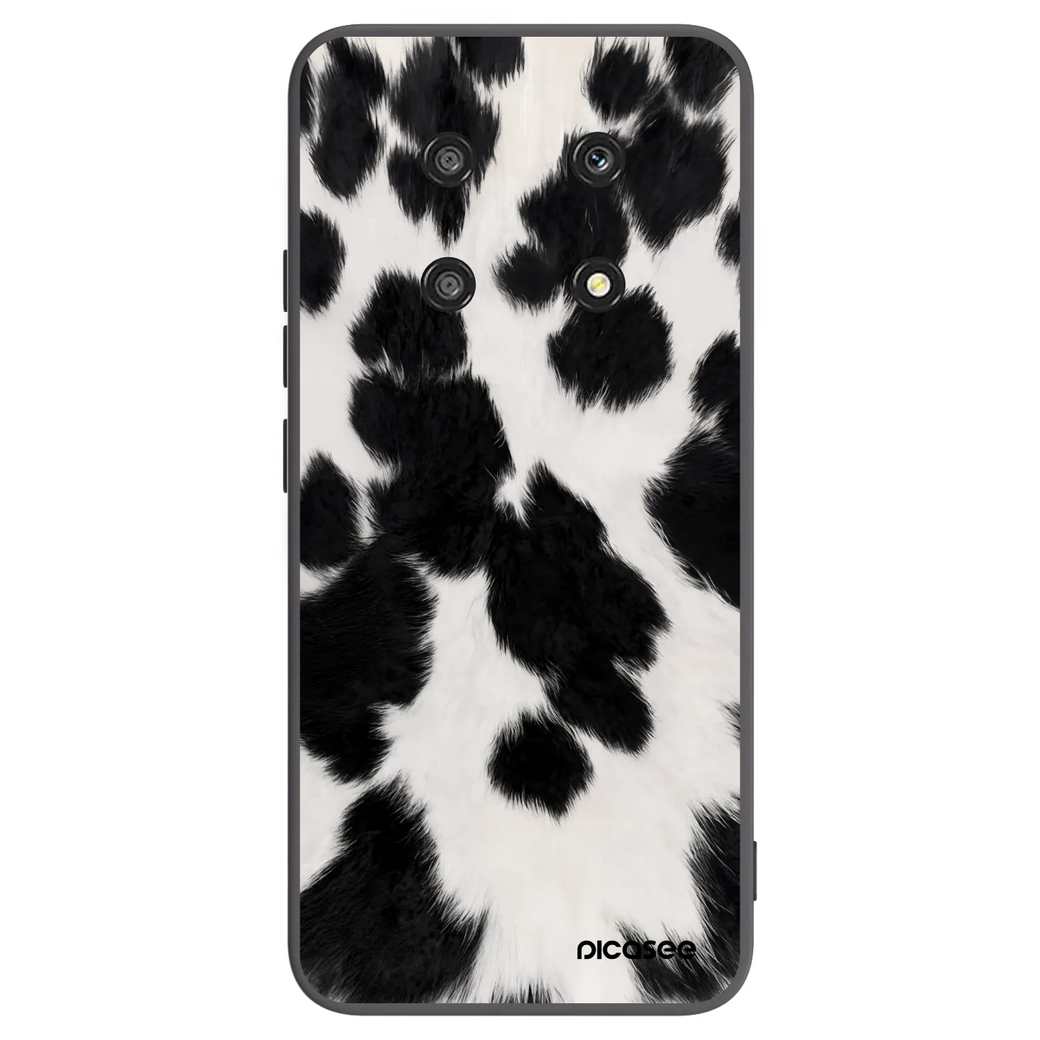 Picasee crna silikonska maskica za Honor Magic4 Lite 5G - Black Moo