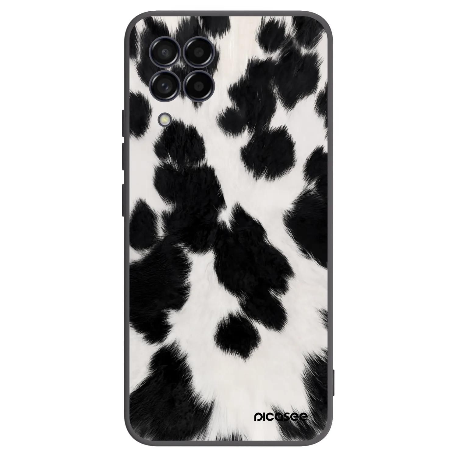 Picasee crna silikonska maskica za Samsung Galaxy M53 5G - Black Moo