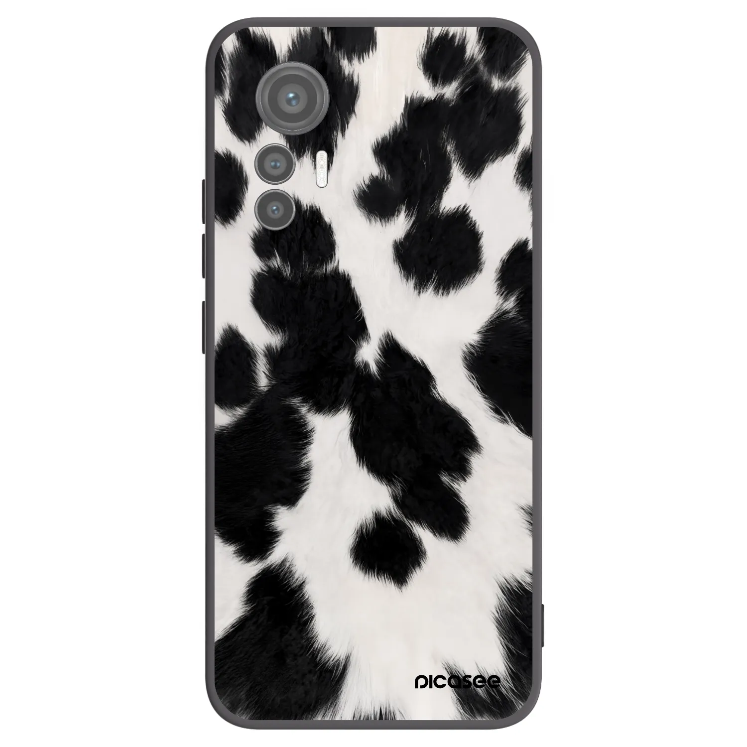 Picasee crna silikonska maskica za Xiaomi 12 Lite - Black Moo