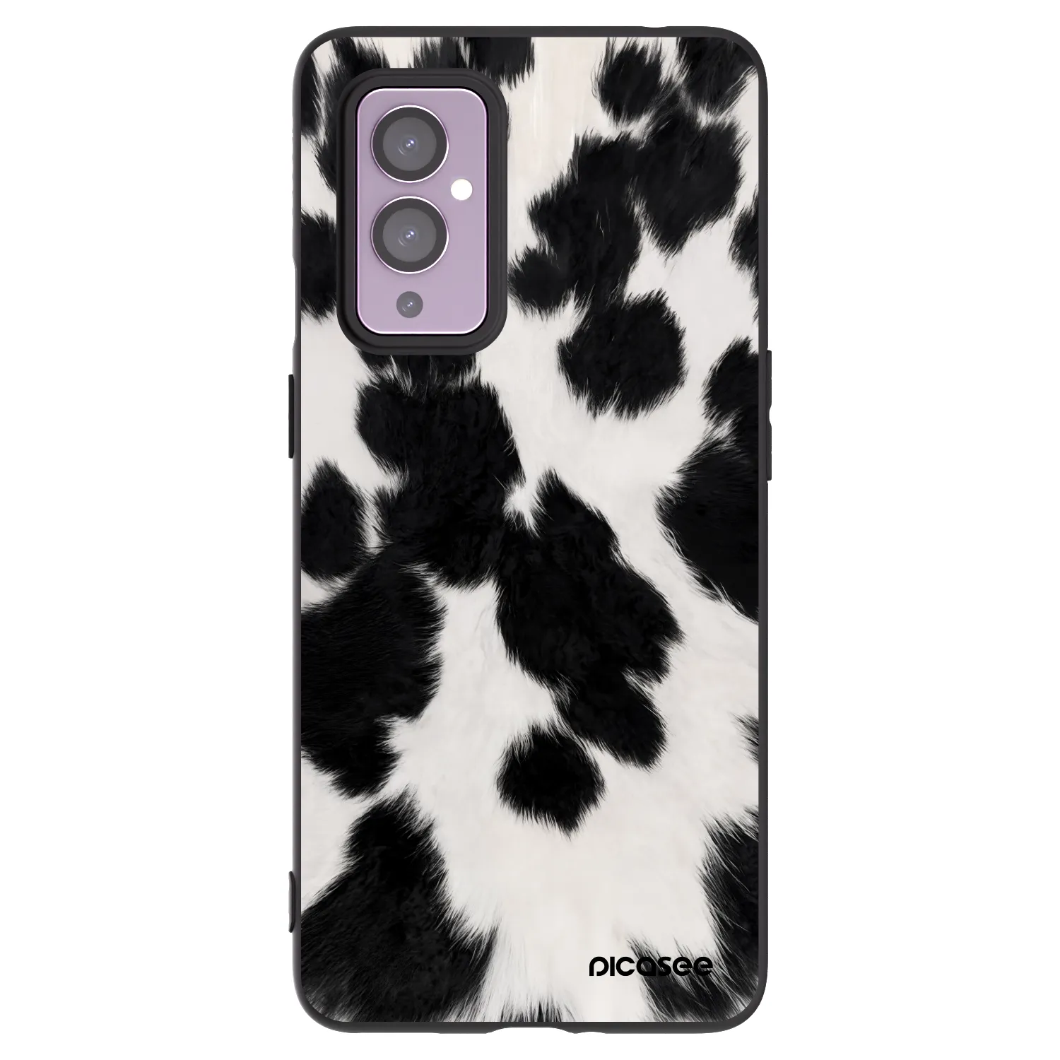 Picasee crna silikonska maskica za OnePlus 9 - Black Moo