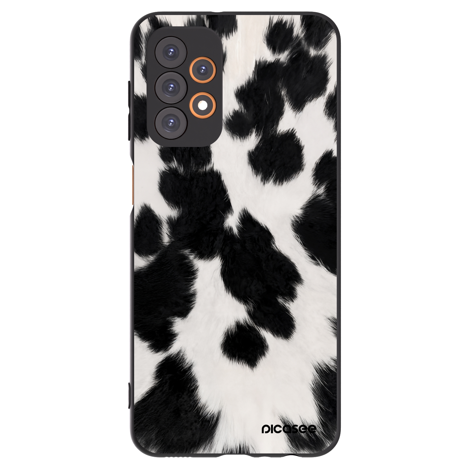 Picasee crna silikonska maskica za Samsung Galaxy A23 A235F 4G - Black Moo