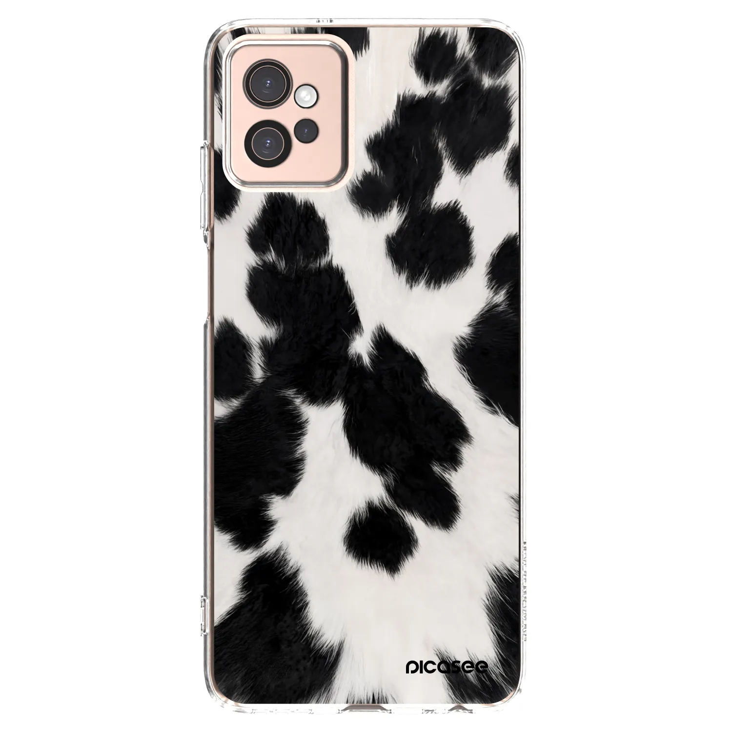 Picasee silikonska prozirna maskica za Motorola Moto G32 - Black Moo