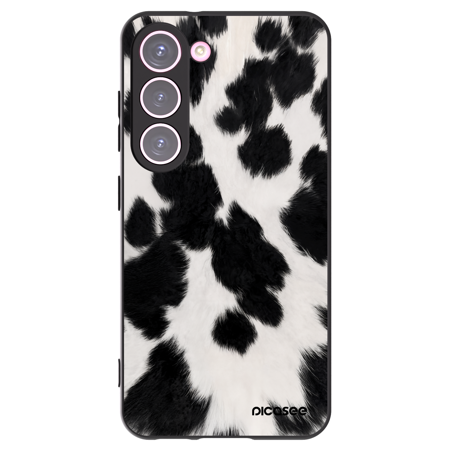 Picasee crna silikonska maskica za Samsung Galaxy S23 5G - Black Moo