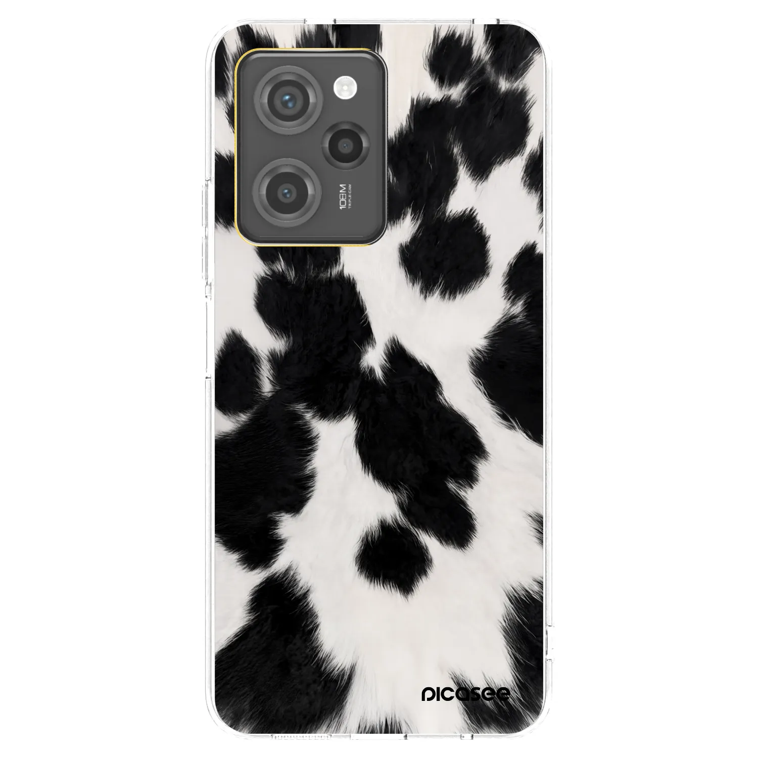 Picasee crna silikonska maskica za Xiaomi Poco X5 Pro - Black Moo