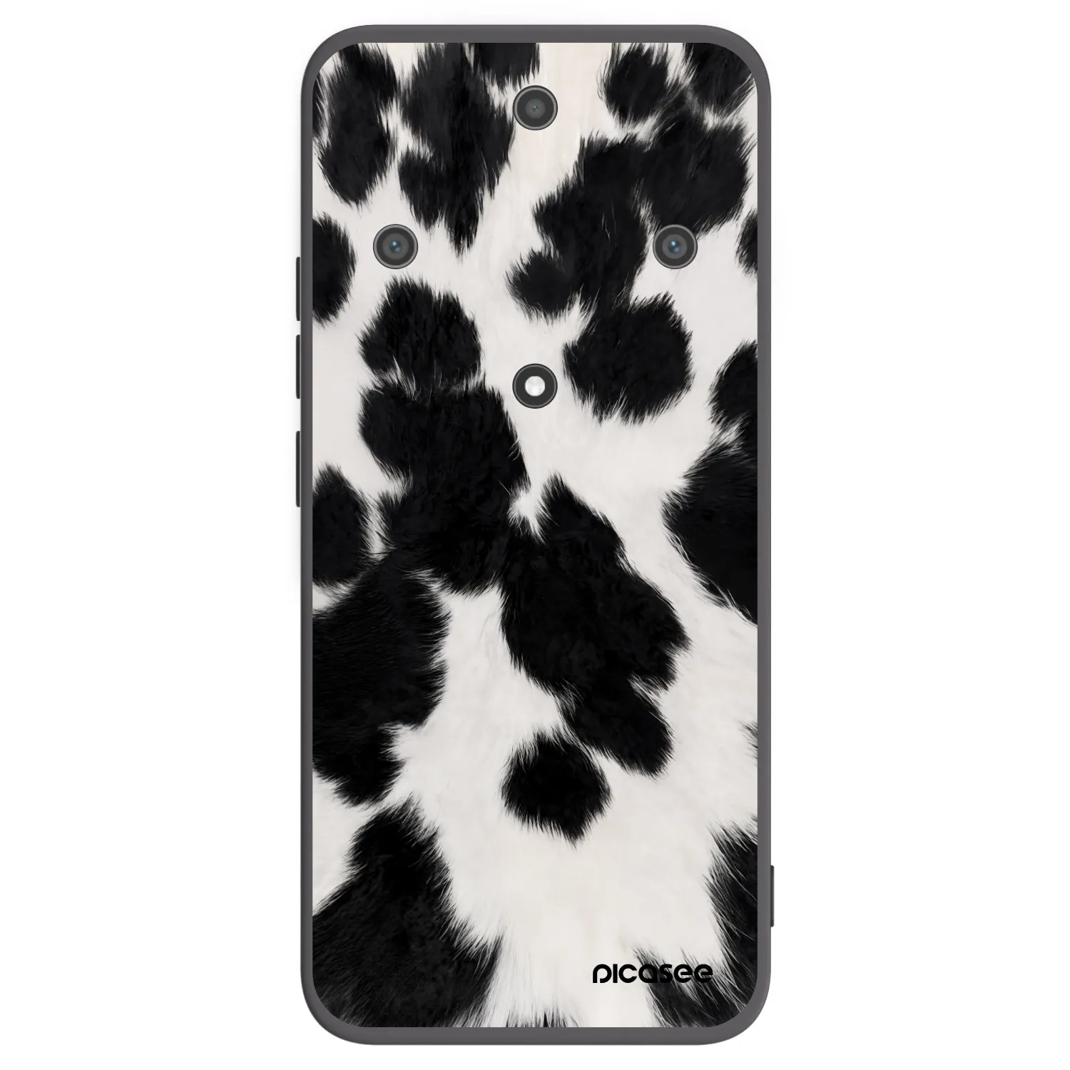 Picasee crna silikonska maskica za Honor Magic5 Lite 5G - Black Moo