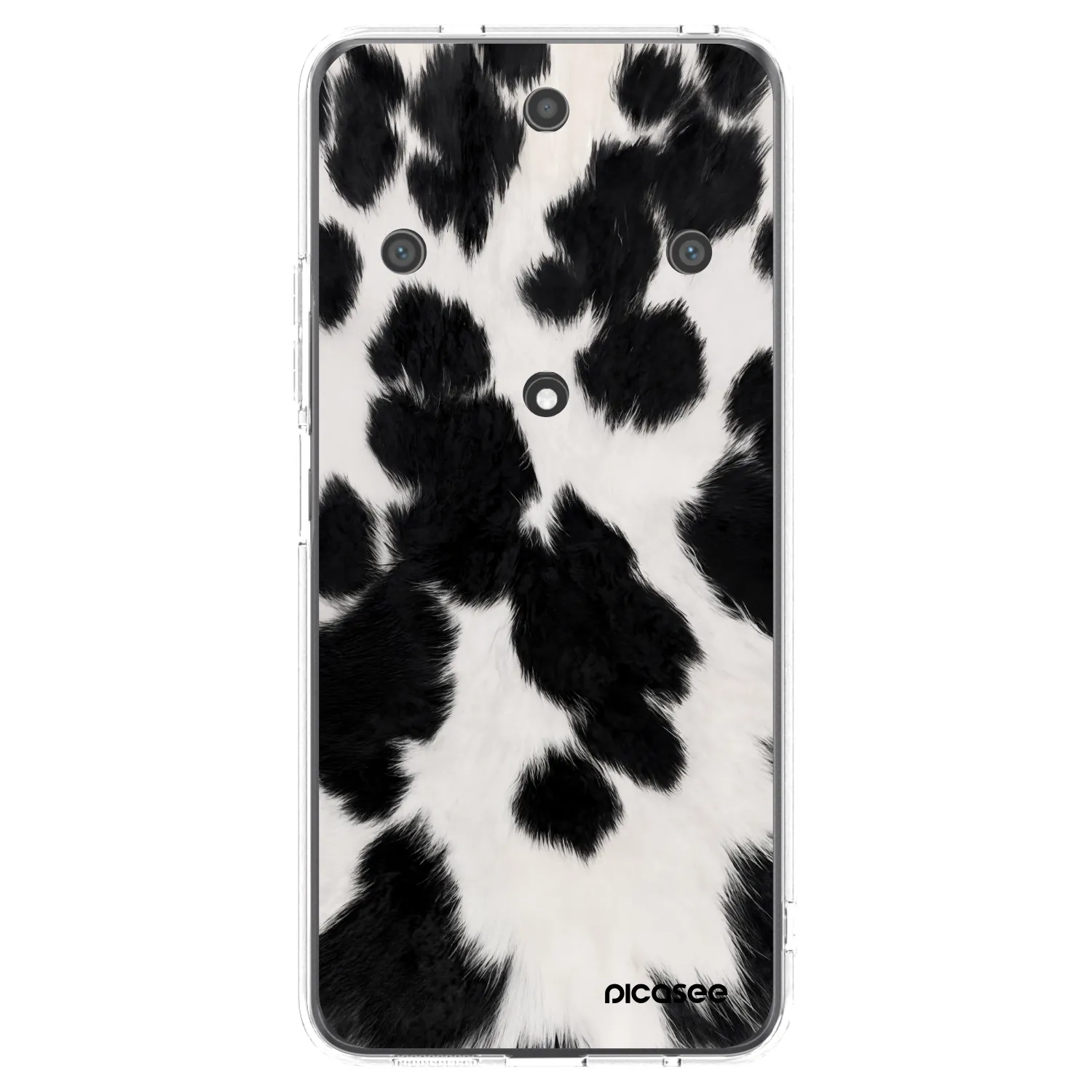 Picasee silikonska prozirna maskica za Honor Magic5 Lite 5G - Black Moo