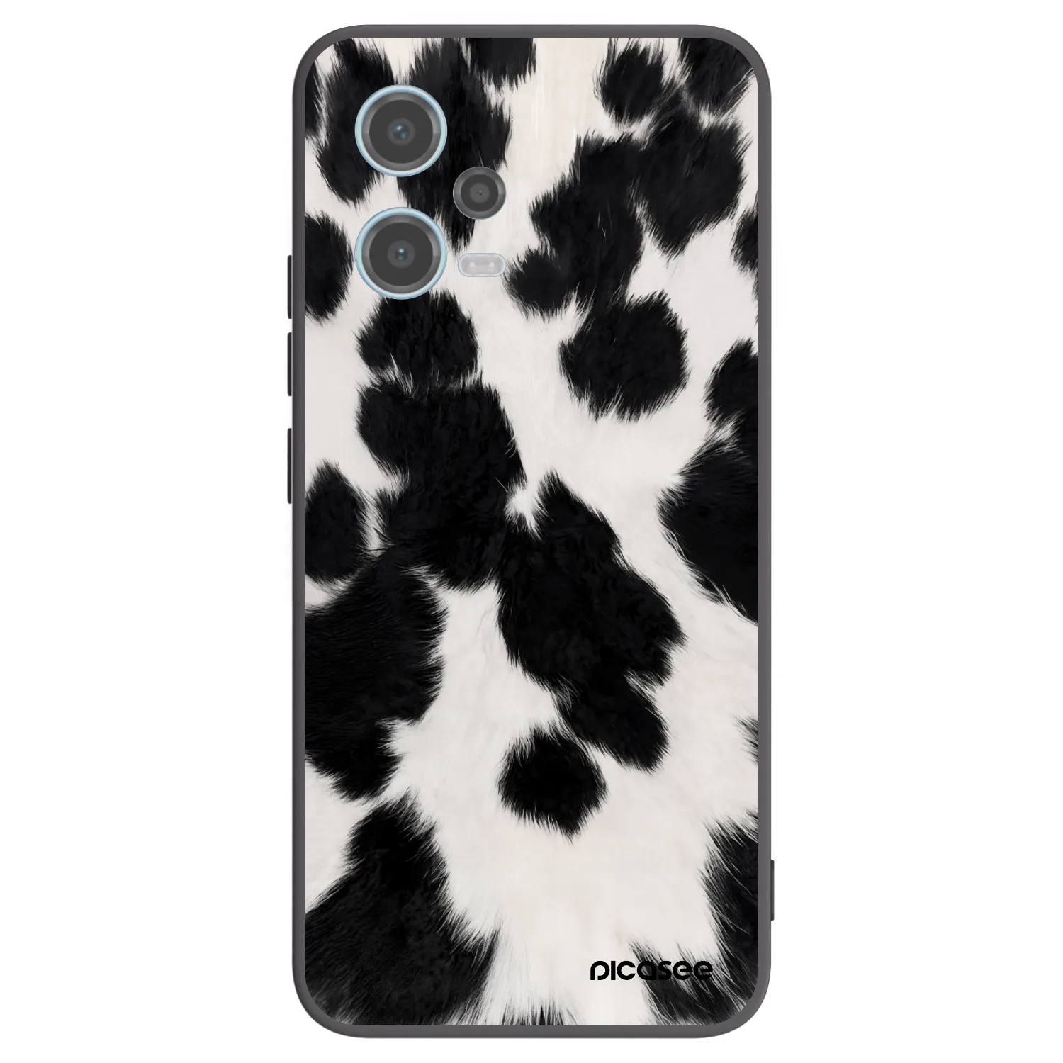 Picasee crna silikonska maskica za Xiaomi Redmi Note 12 5G - Black Moo