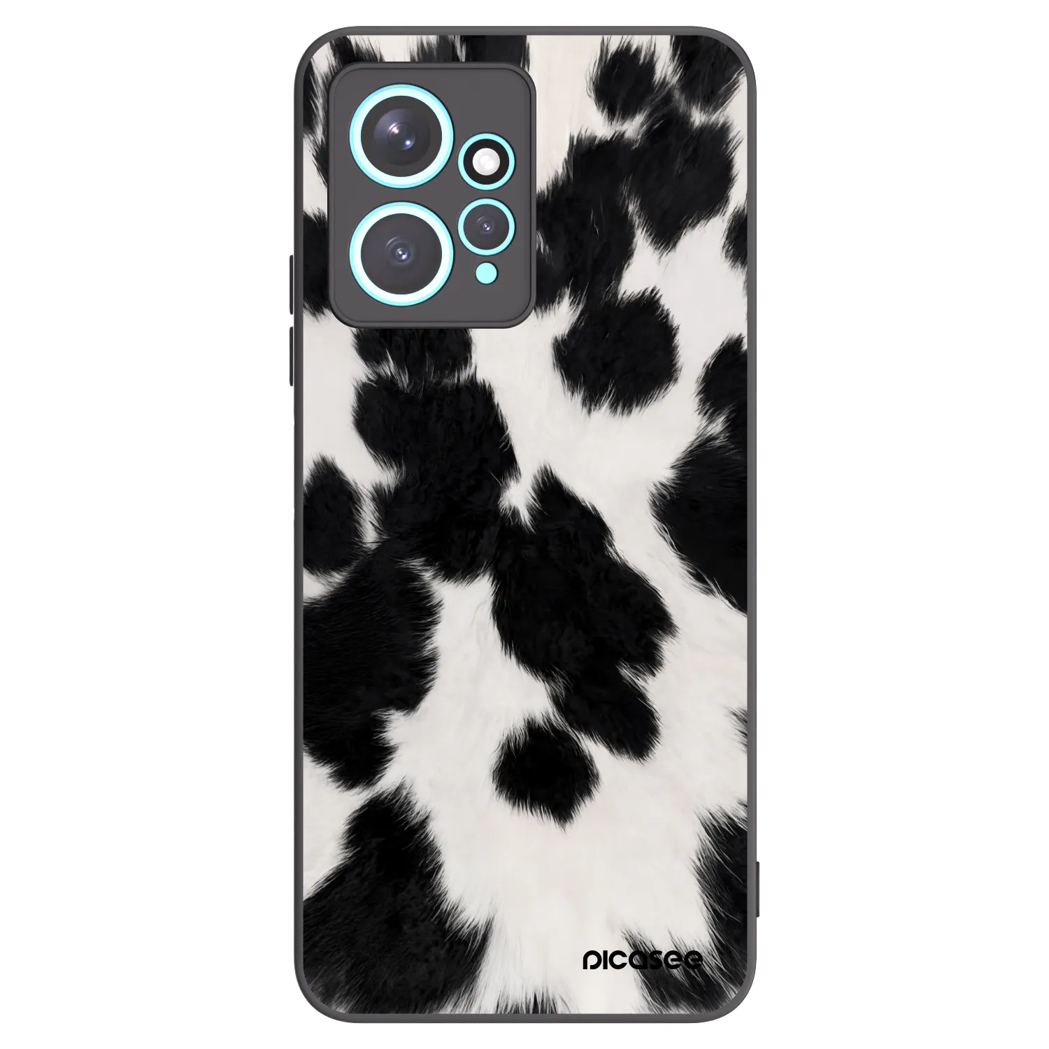 Picasee crna silikonska maskica za Xiaomi Redmi Note 12 4G - Black Moo