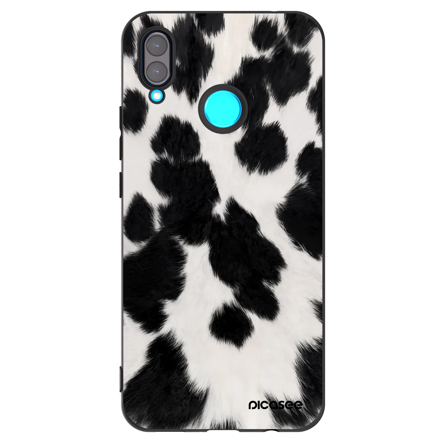 Picasee crna silikonska maskica za Huawei Nova 3i - Black Moo