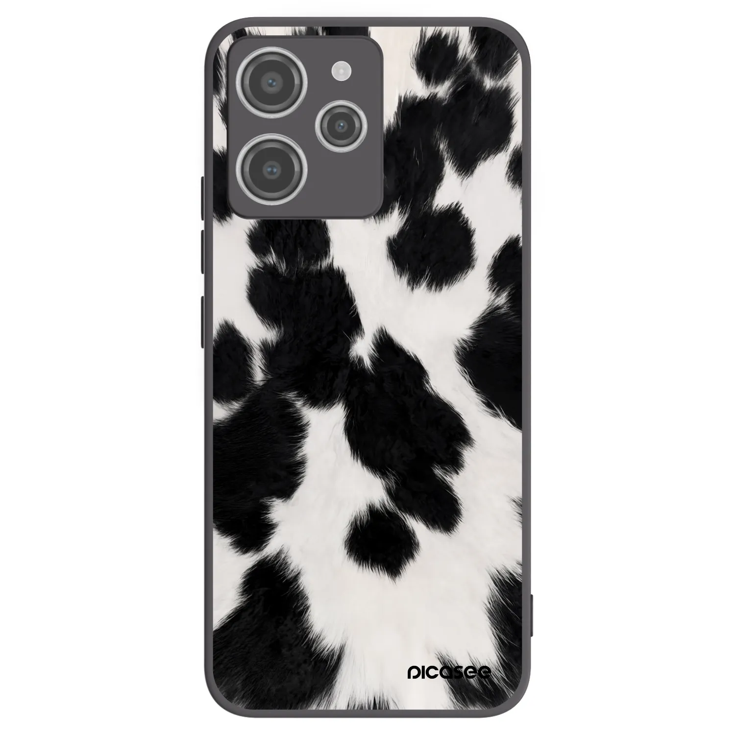 Picasee crna silikonska maskica za Xiaomi Redmi 12 4G - Black Moo