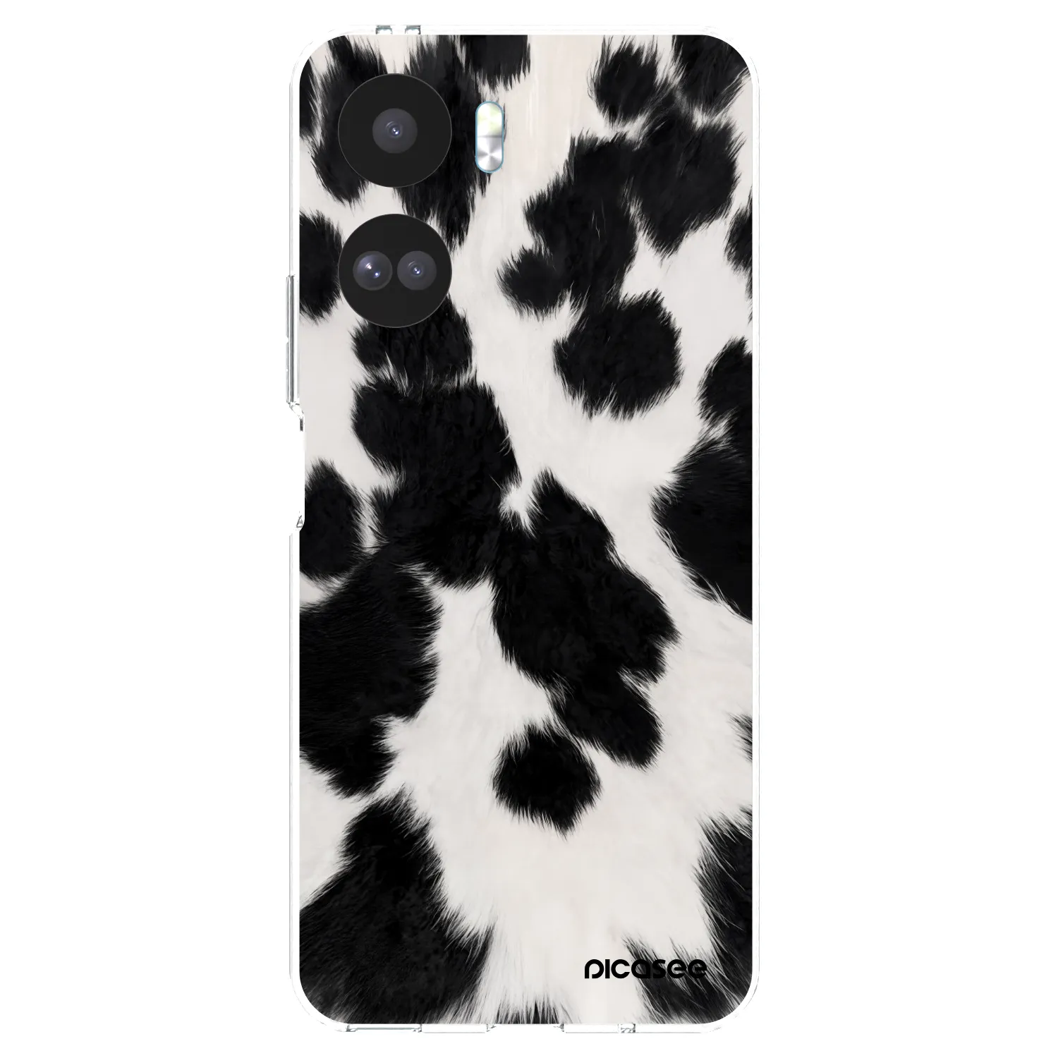 Picasee silikonska prozirna maskica za Honor 90 Lite 5G - Black Moo