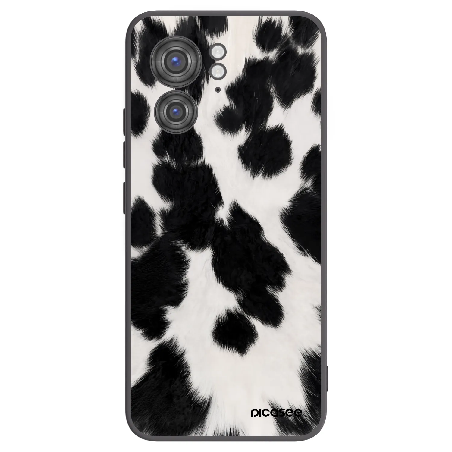 Picasee crna silikonska maskica za Motorola Edge 40 - Black Moo