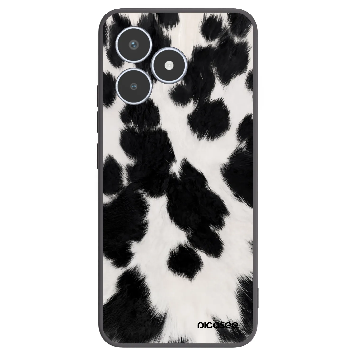 Picasee crna silikonska maskica za Realme C53 - Black Moo