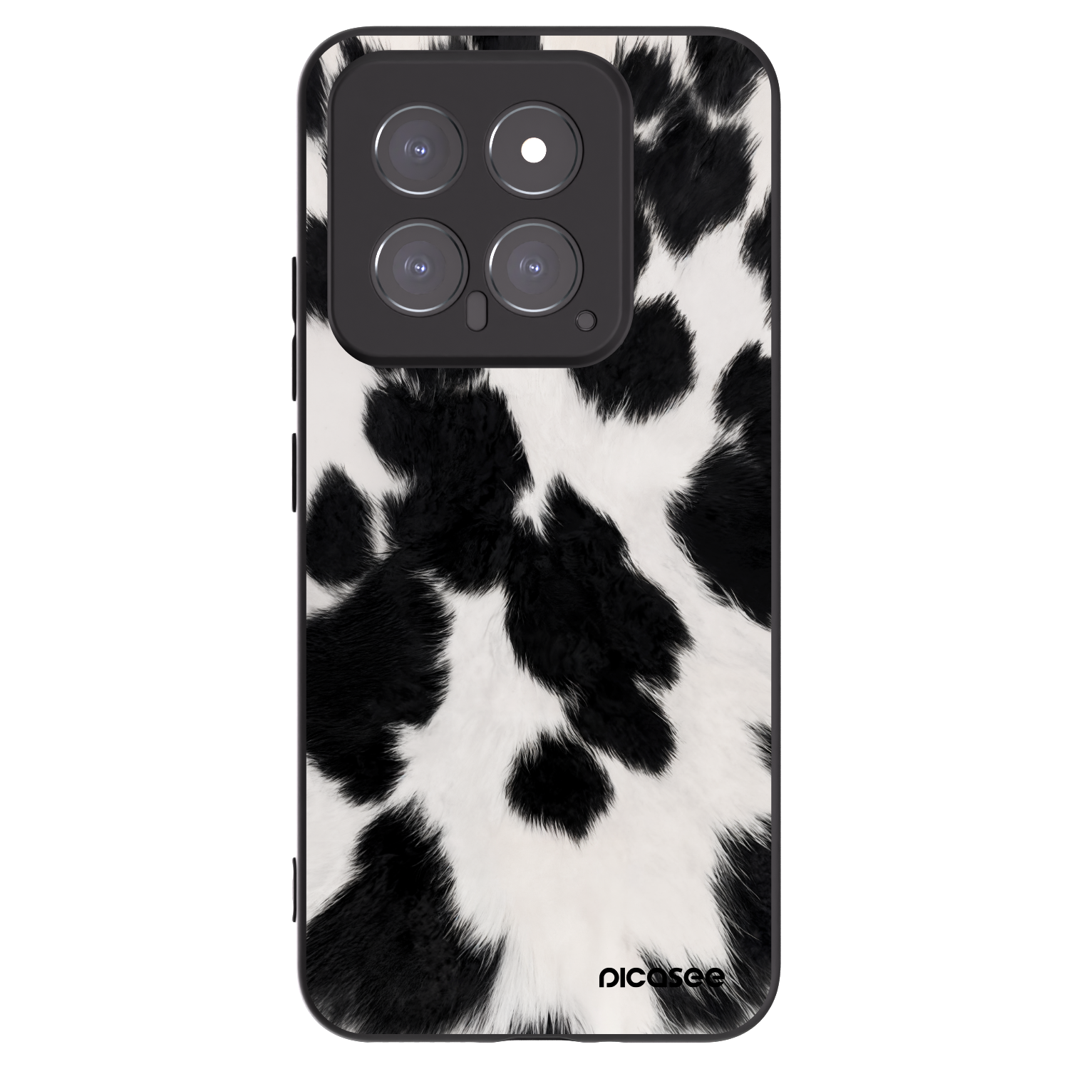 Picasee crna silikonska maskica za Xiaomi 14 - Black Moo