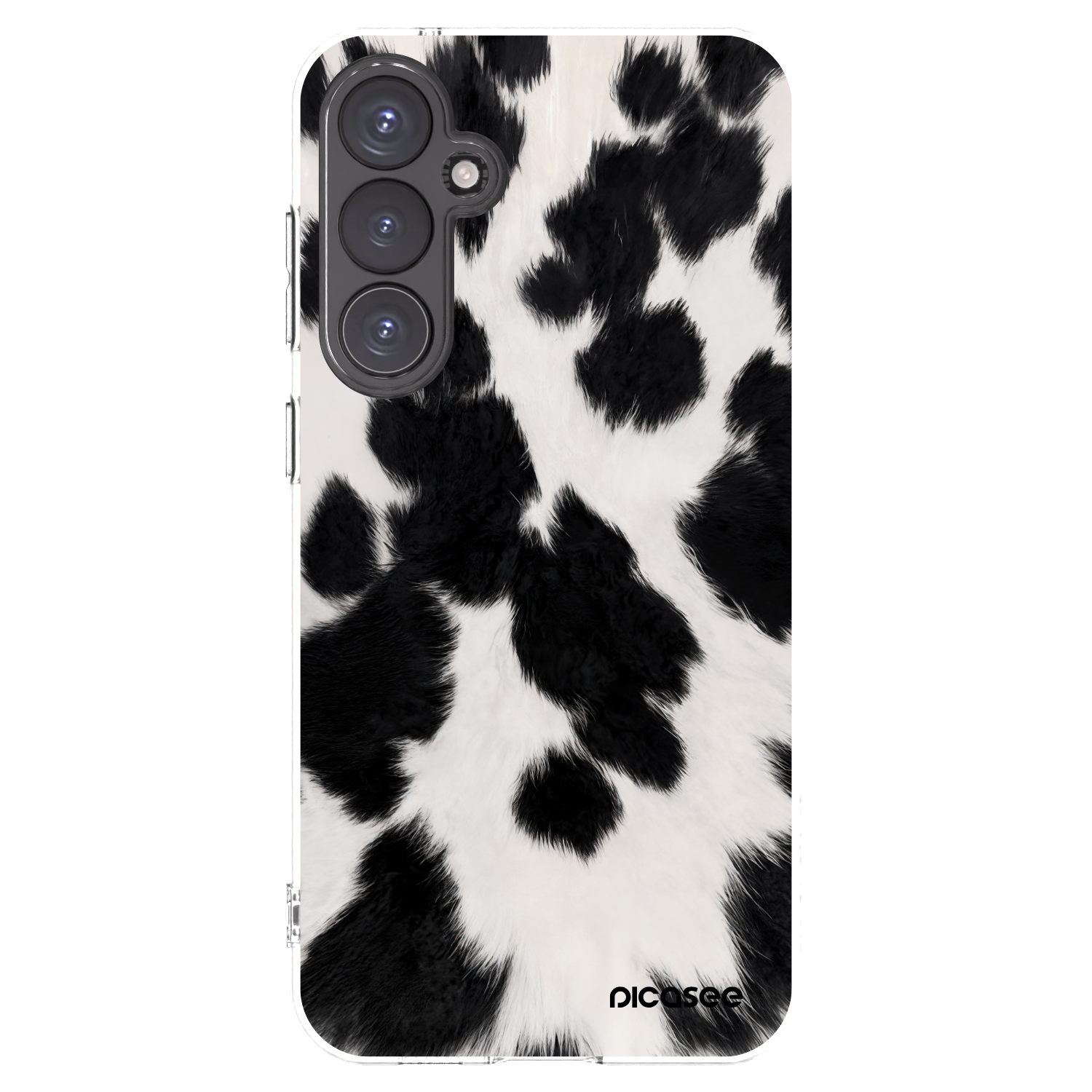 Picasee silikonska prozirna maskica za Samsung Galaxy S23 FE S711B - Black Moo