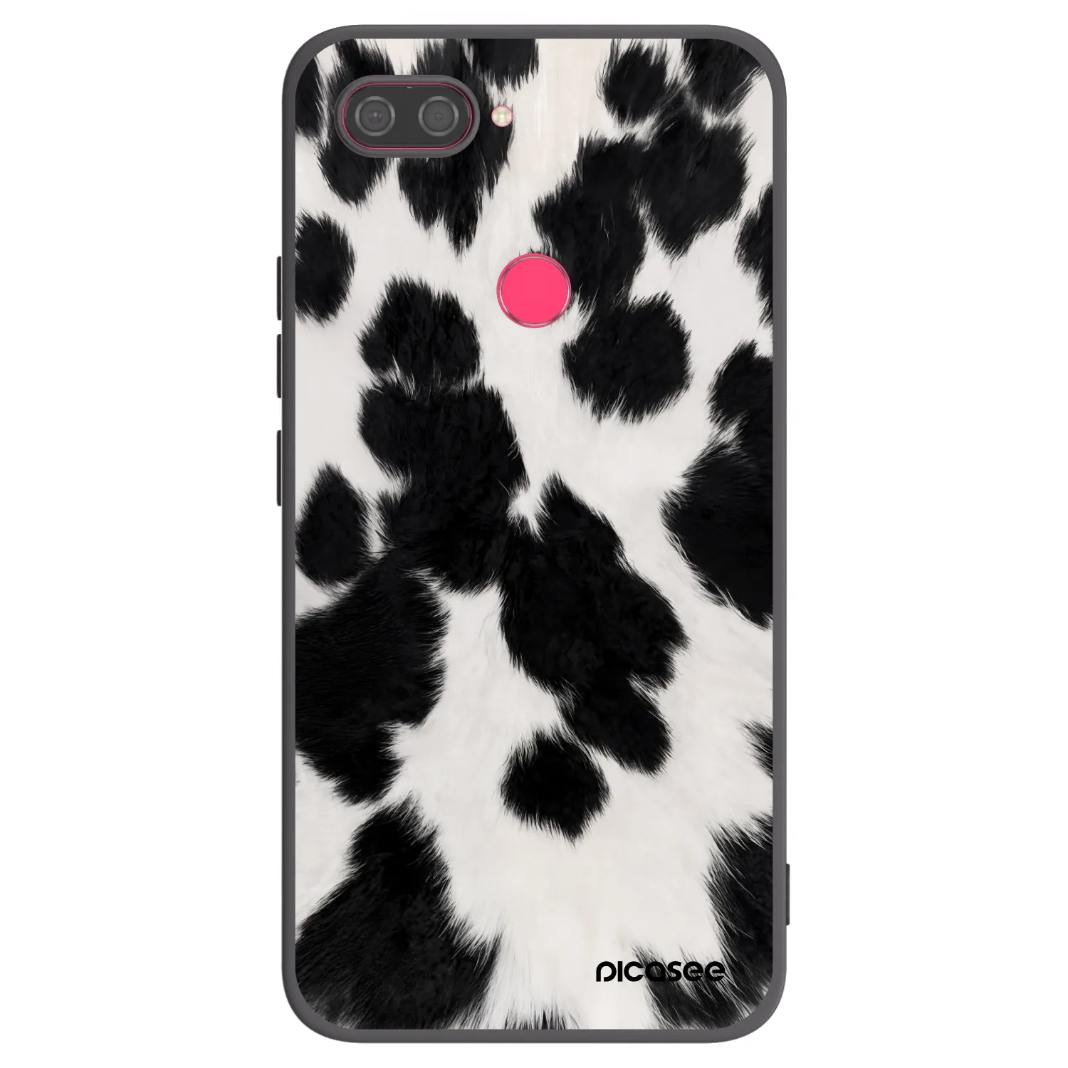 Picasee crna silikonska maskica za Xiaomi Mi 8 Lite - Black Moo