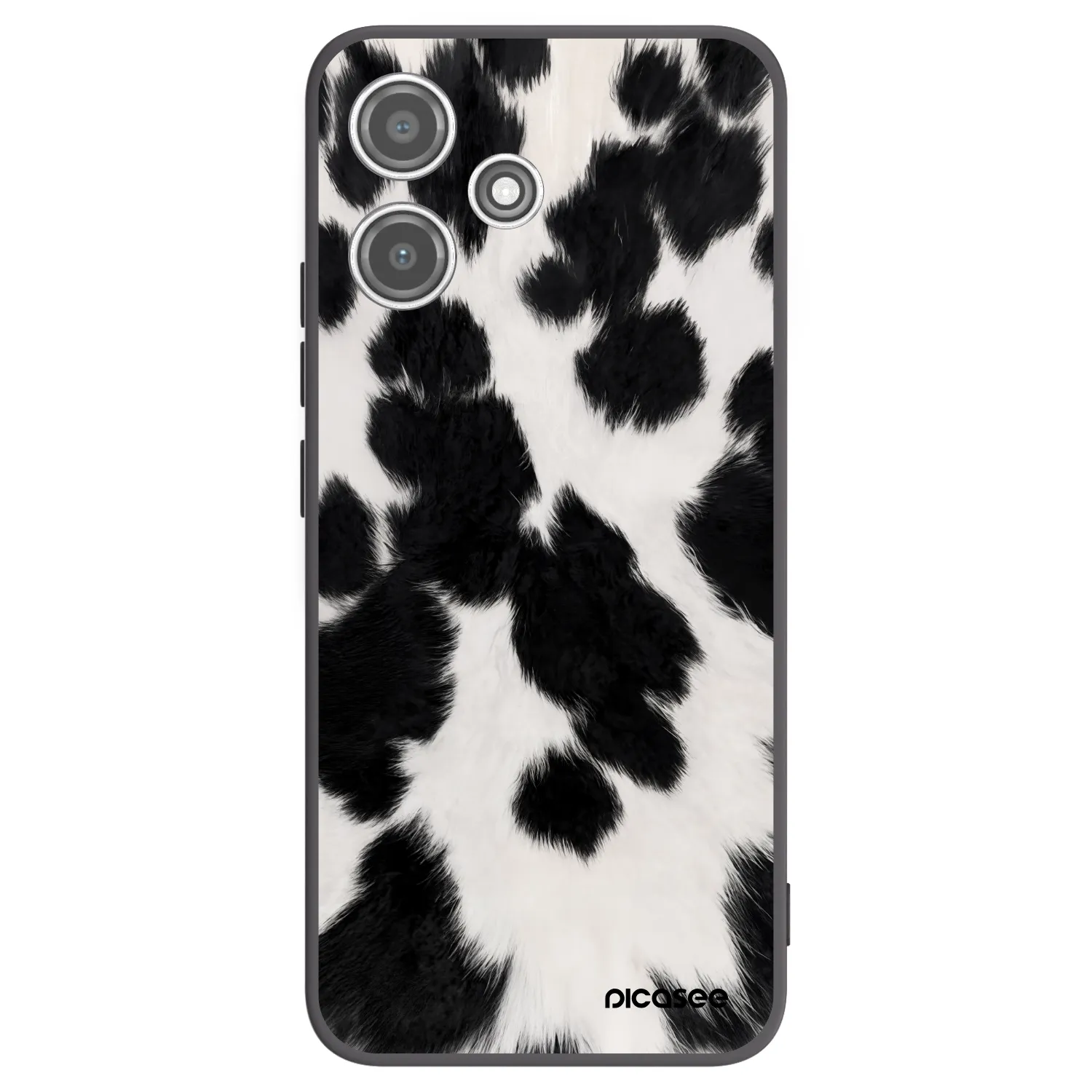 Picasee crna silikonska maskica za Xiaomi Redmi 12 5G - Black Moo