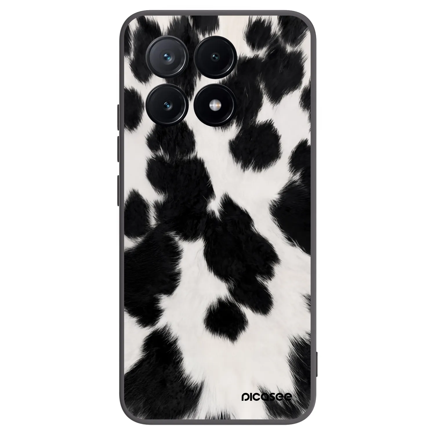 Picasee crna silikonska maskica za Xiaomi Poco X6 Pro - Black Moo
