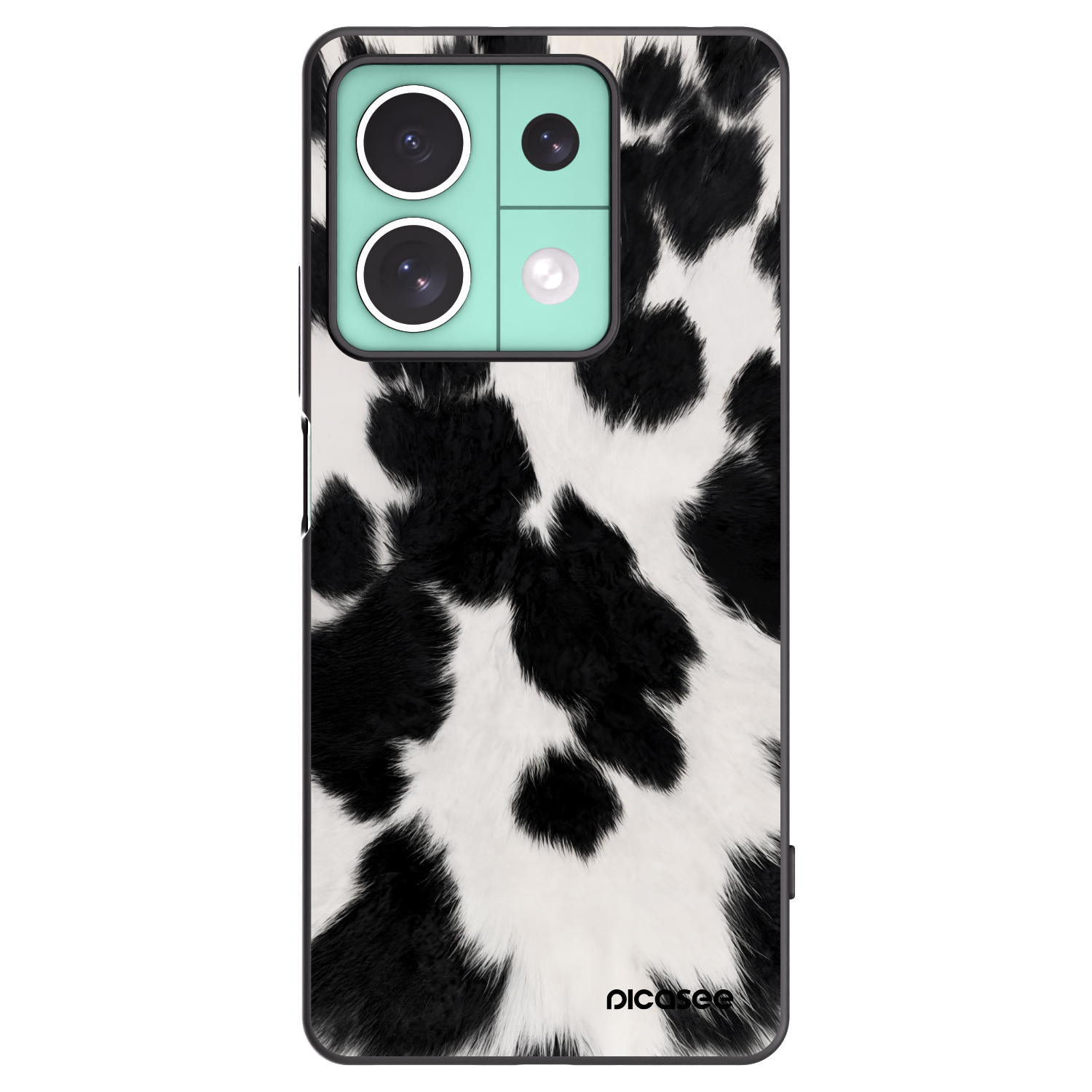 Picasee crna silikonska maskica za Xiaomi Redmi Note 13 5G - Black Moo