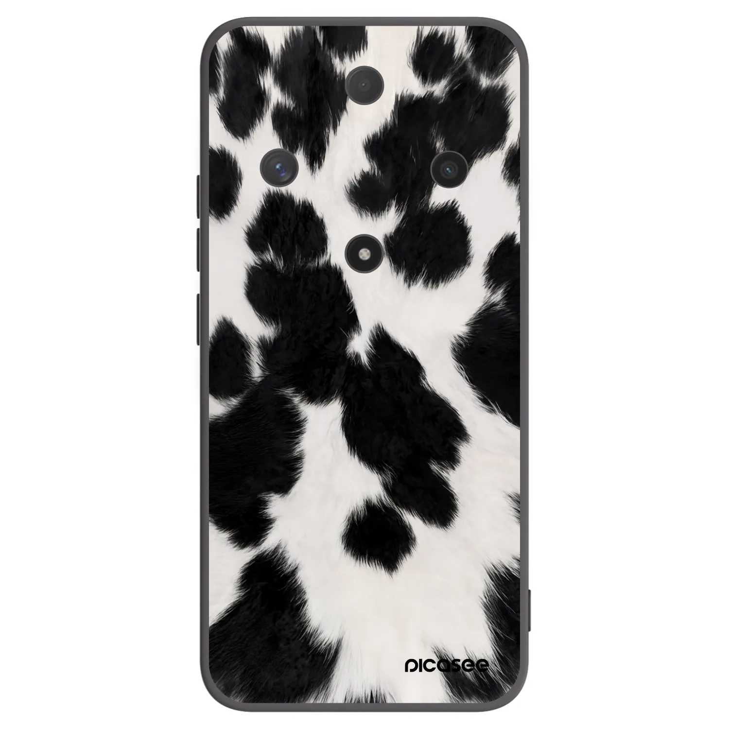 Picasee crna silikonska maskica za Honor Magic6 Lite 5G - Black Moo