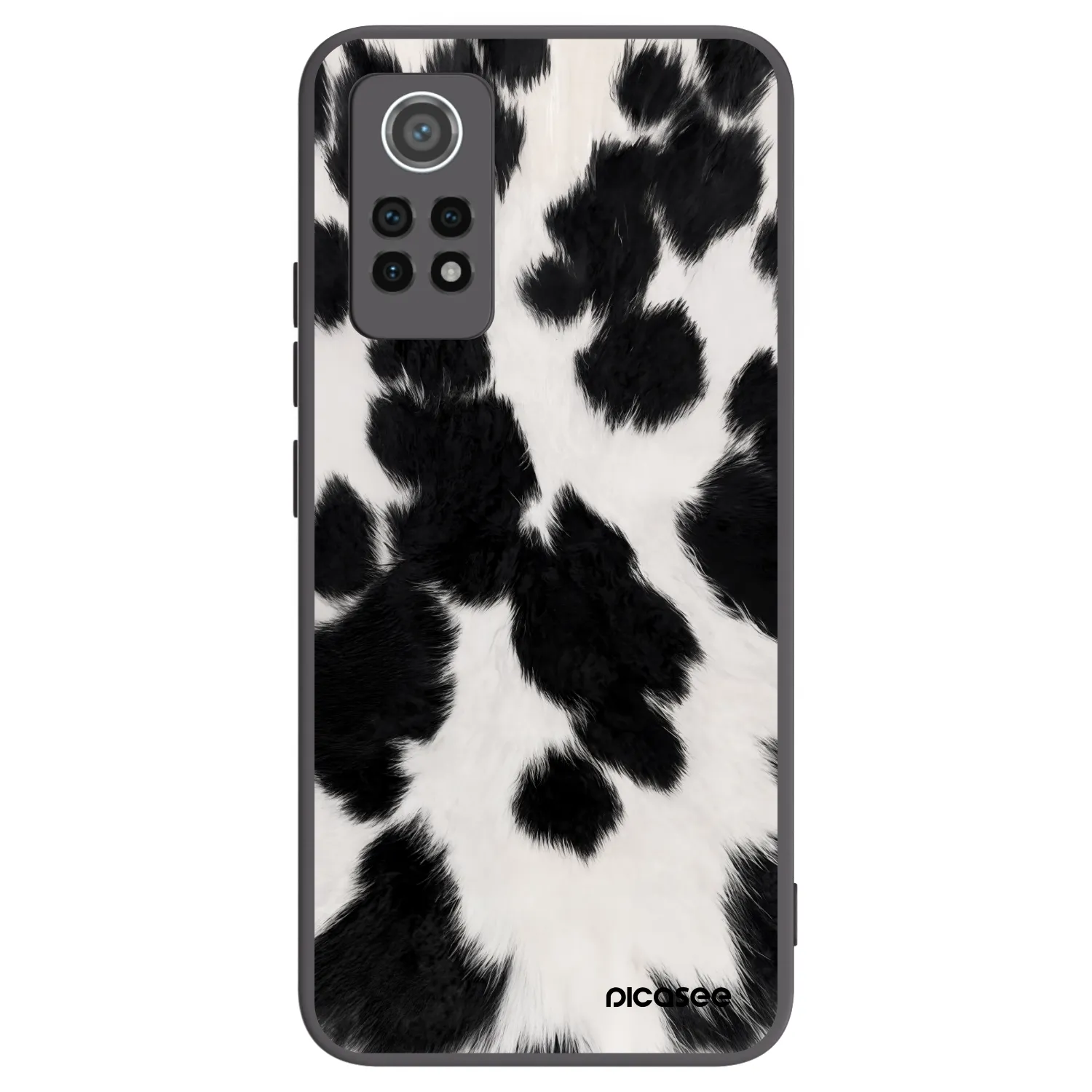 Picasee crna silikonska maskica za Xiaomi Redmi Note 12 Pro 4G - Black Moo
