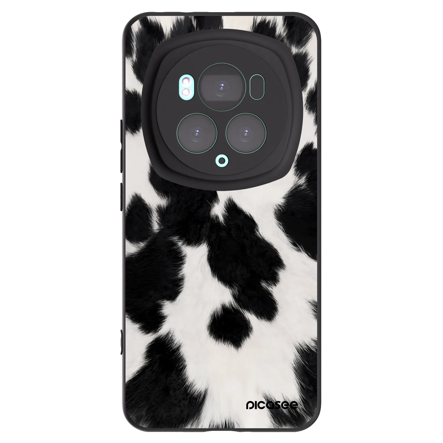 Picasee crna silikonska maskica za Honor Magic6 Pro - Black Moo