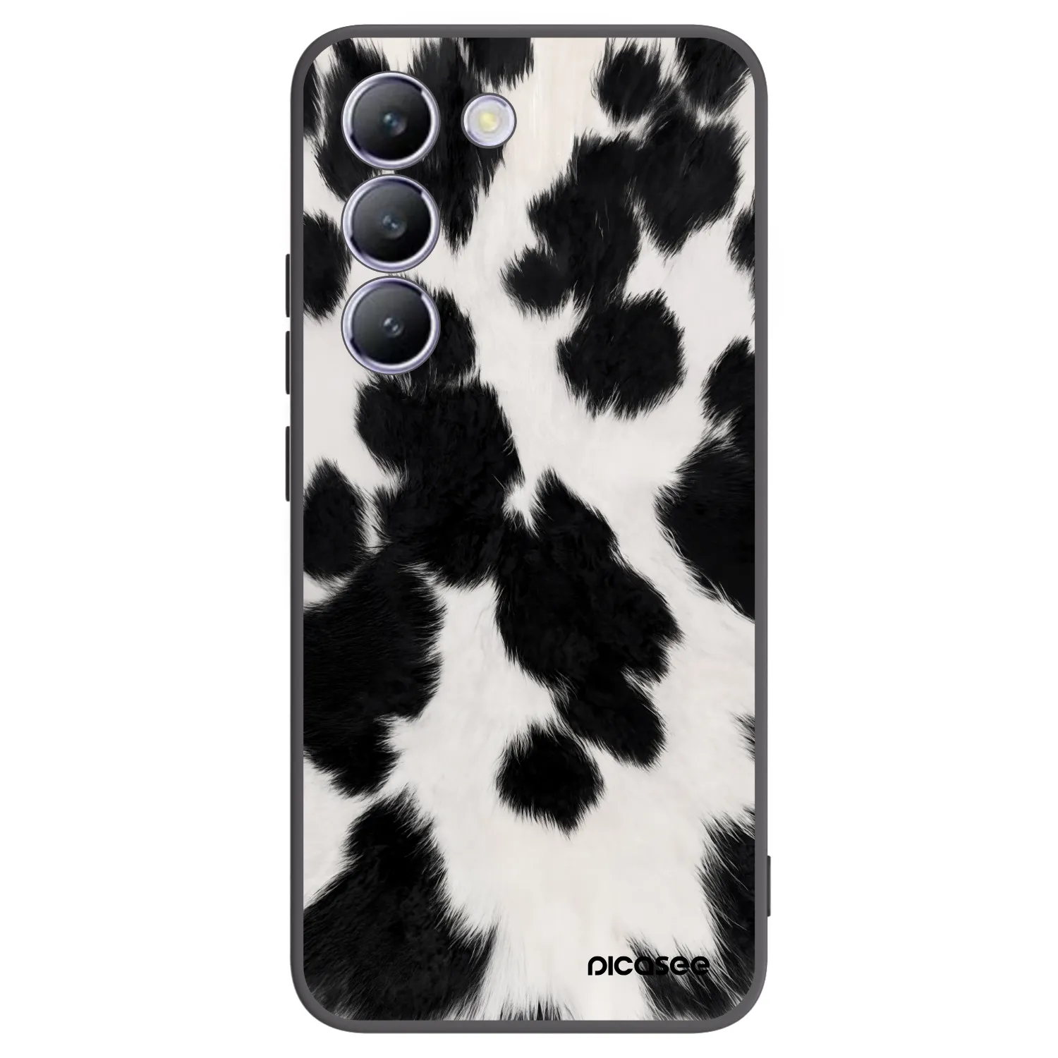 Picasee crna silikonska maskica za Vivo V40 SE 5G - Black Moo